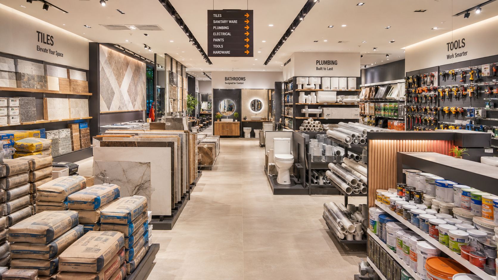 Imagen de materiales de construcción, showroom y suministro Horcacor
